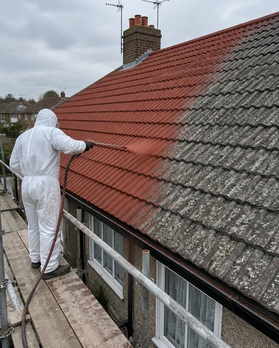 Roof painting and coating in Barnstaple